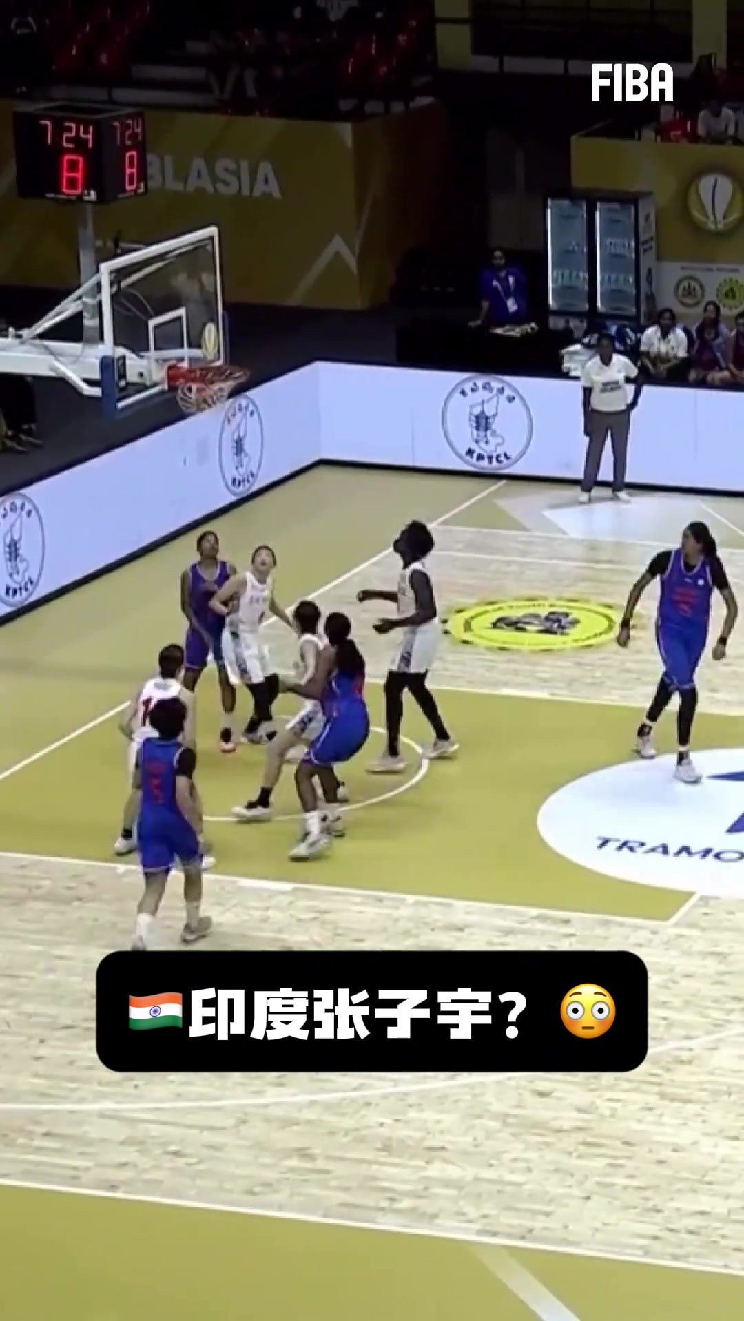 印度张子宇 ？不只是身形，打法亦有几分相似 ...